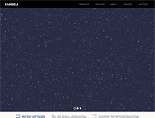 Tablet Screenshot of pandell.com